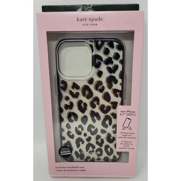 kate spade Other - Kate Spade Hardshell Case for iPhone 12 Pro Max / iPhone 13 Pro Max - Leopard